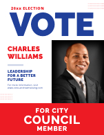 Political Candidate Front
