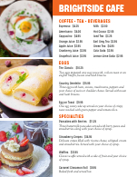 Menu with Pictures Front