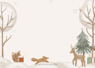 Woodland Animals Back
