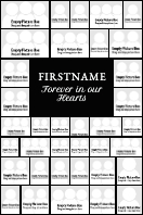 Grid with Name (24 x 36)