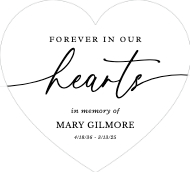 Forever in our Hearts Front