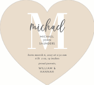 Letter Monogram Front