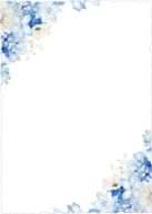 Hydrangea Mix (Shaped Cut) Back