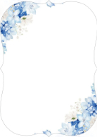 Hydrangea Mix (Shaped Cut) Back