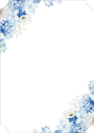 Hydrangea Mix (Shaped Cut) Back