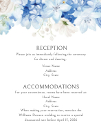 Hydrangea Mix RSVP Front