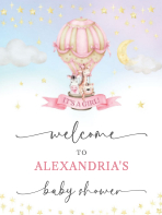 (18 x 24) Air Balloon Baby