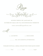 Heirloom Roses RSVP Front