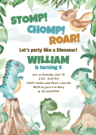 Party Like a Dinosaur Front