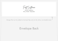 Mixed Typography, Signature Modern Back