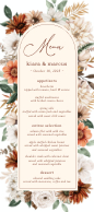 Autumn Arch (Menu) Front
