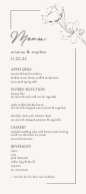 Botanical Corner (Menu) Front