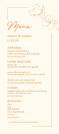 Botanical Corner (Menu) Front