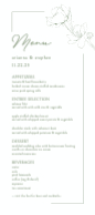 Botanical Corner (Menu) Front