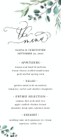 Corner Greenery (Menu) Front