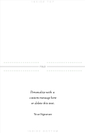 Cursive Typography Inside