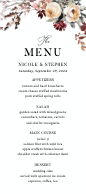 Autumnal Aura (Menu) Front