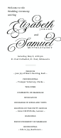 Elegant Calligraphy Front