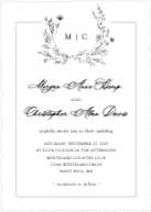 Verdant Monogram (Shaped Cut) Front
