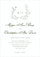 Verdant Monogram (Shaped Cut) Front