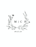 Verdant Monogram Details Enclosure Back