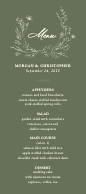 Verdant Monogram (Menu) Front
