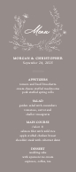 Verdant Monogram (Menu) Front