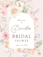 (18 x 24) Blooming Bridal
