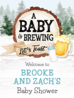 (18 x 24) Woodsie Baby Brew