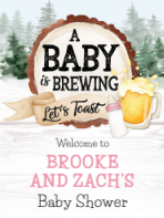 (18 x 24) Woodsie Baby Brew