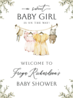 (18 x 24) Boho Baby Clothes