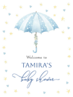 (18 x 24) Baby Shower Umbrella