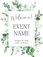 (18 x 24) Eucalyptus Greenery