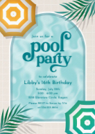 Poolside Party Front