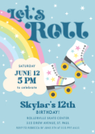 Let's Roll Rollerskating Front