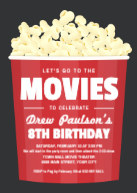 Movie Popcorn Front