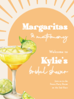 (18 x 24) Margaritas and Matrimony