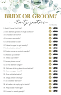 20 Questions (Bridal) Front