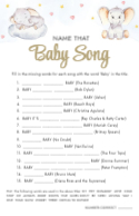 Name that Baby Song Front