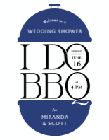 (22 x 28) I Do BBQ