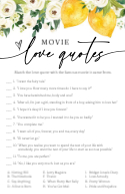 Movie Love Quotes Front