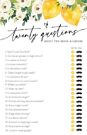 20 Questions (Bridal) Front