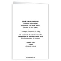 Scripted Memorial, Partial Fill (Dark)
