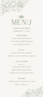 Wild Flora (Menu) Front