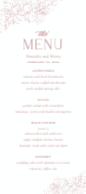 Wild Flora (Menu) Front