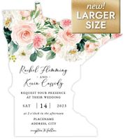 Blushing Bouquet, ScriptLarge (5.51 x 6.18) Front