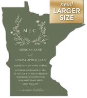 Verdant MonogramLarge (5.51 x 6.18) Front