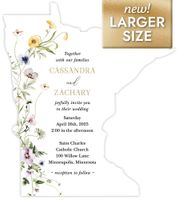 Spring WildflowersLarge (5.51 x 6.18) Front