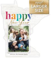 Merry Plaid, New YearLarge (5.51 x 6.18) Front