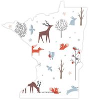 Winter WoodlandLarge (5.51 x 6.18) Back